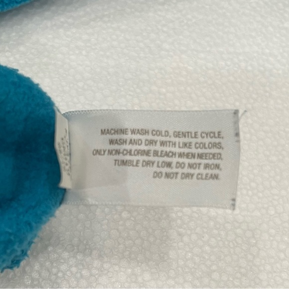 Old Navy women’s size L light Blue fleece v neck - Picture 4 of 6